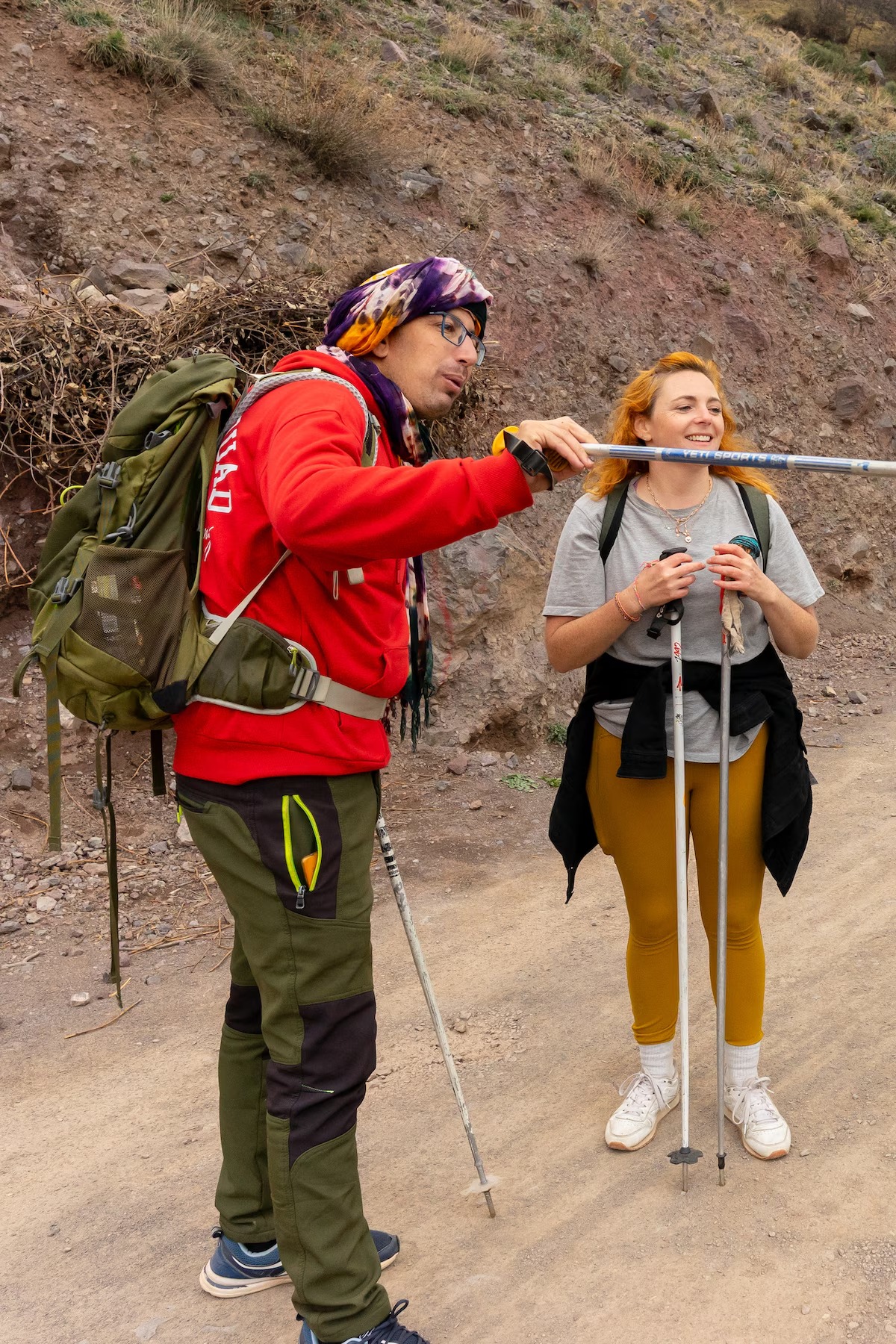 Private courtyards at Villa des orangers, Morocco